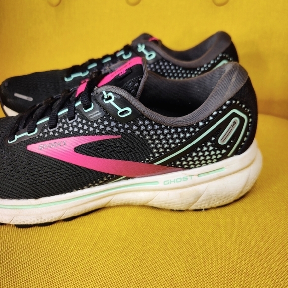 Brooks Ghost 14 Road Running Athletic Sneaker Comfort Women Shoes Sz 9B (Medium) - Picture 9 of 11